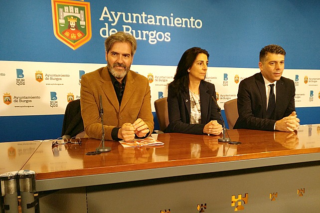 Jesús Ortego, Gloria Bañeres y Vicente Marañón.