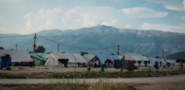 Campo de refugiados de Katsikas, Grecia