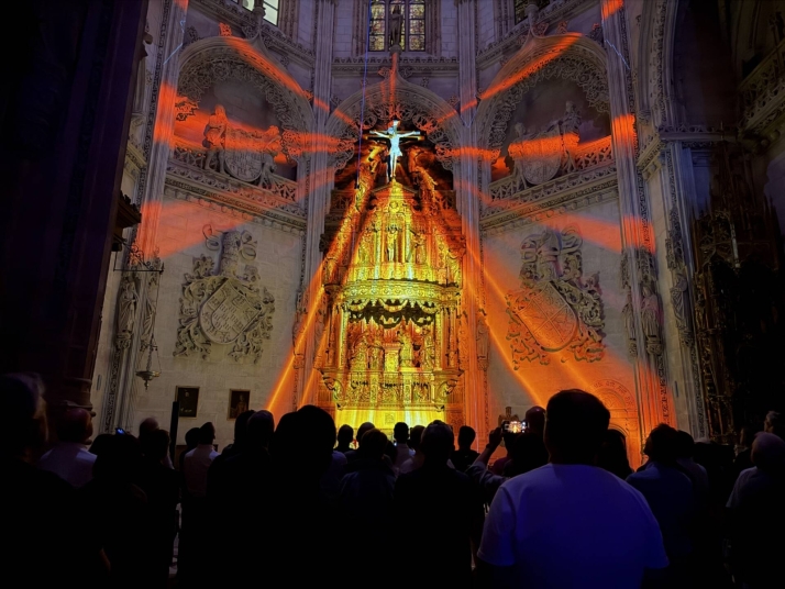 La Catedral de Burgos se pone de largo con ‘Stella: Lux Regina’, la renovada visita nocturna al templo | Imagen 1