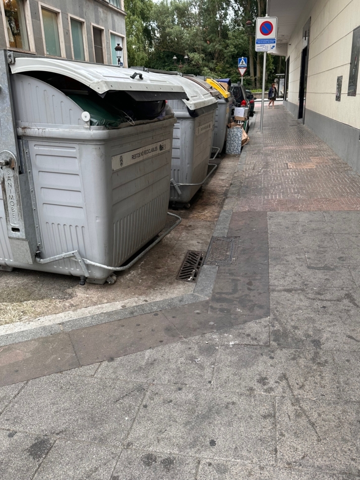 La suciedad campa a sus anchas por las calles de Burgos | Imagen 1