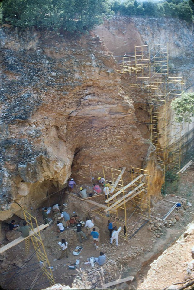 Excavaciones en la Gran Dolina | MA Martín